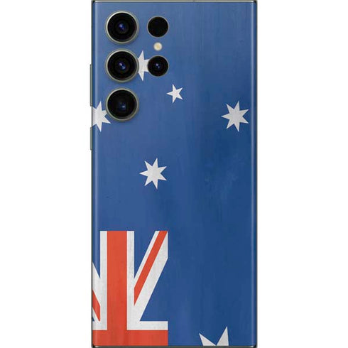 Australia Flag Distressed Galaxy Skins